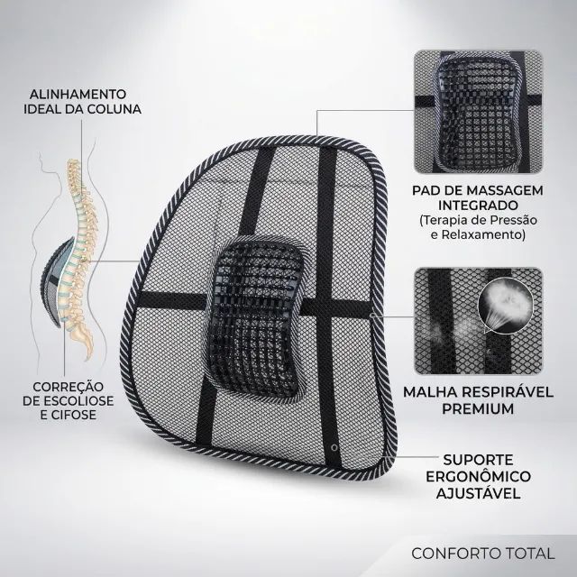 Suporte Lombar para Correção Postural e Alívio da Coluna - Foto 2