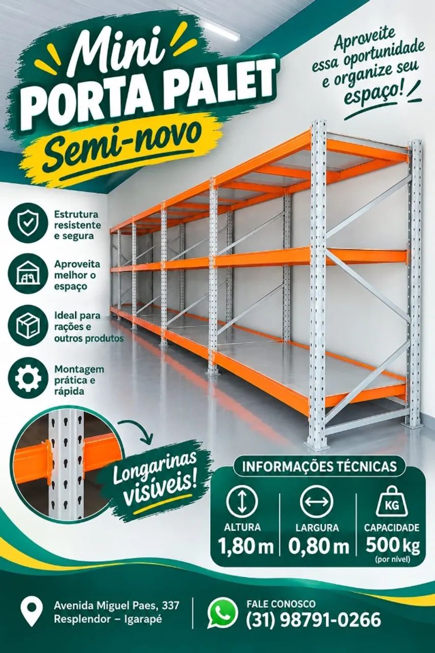 Mini porta palete 