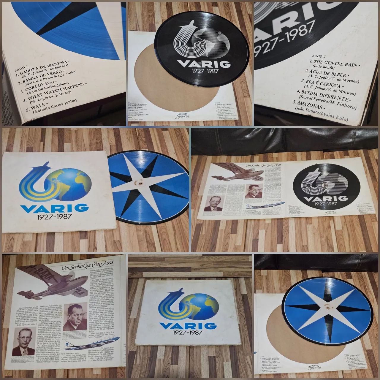 Disco Vinil Picture Varig Raridade 
