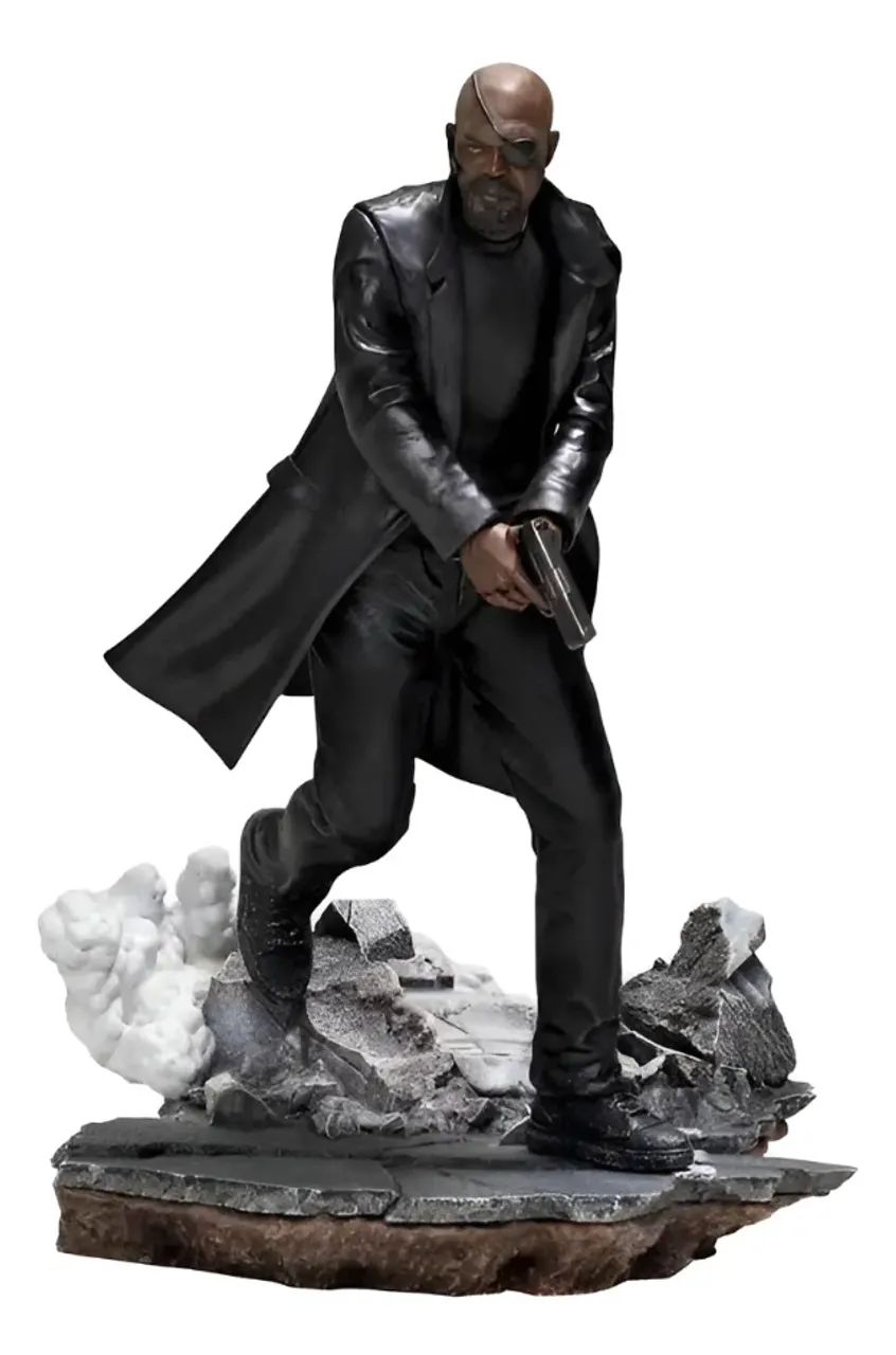 Nick Fury Spider Man Far From Home BDS Art Scale 1/10 Iron Studios