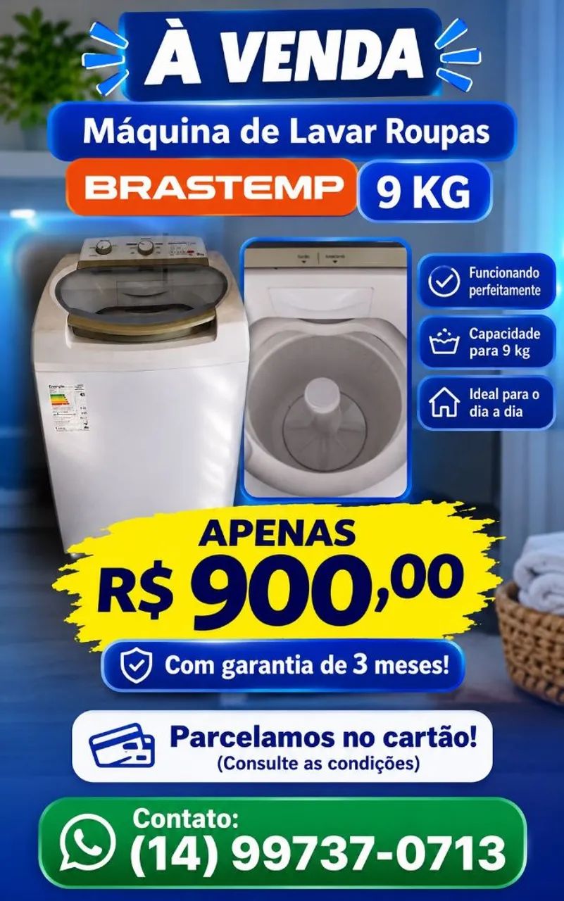 Máquina de lavar