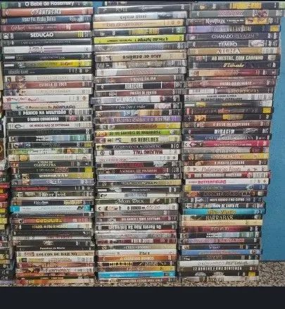 DVDs clássicos e atuais 