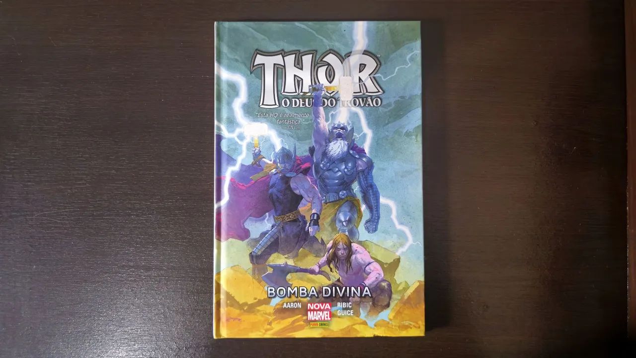 Thor - Bomba Divina - Nova Marvel - HQ Panini