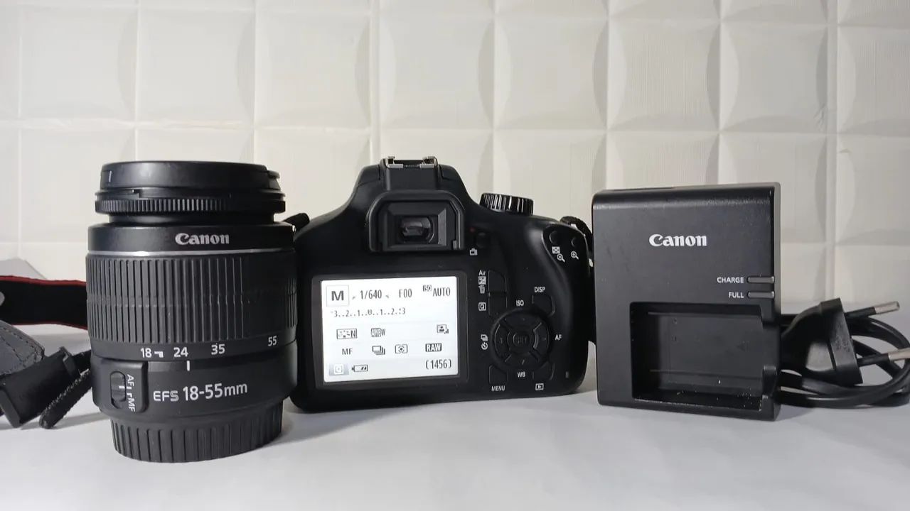 Kit Canon Rebel T100 + Lente 18-55mm + Bolsa para Transporte + Wi-Fi - Foto 2