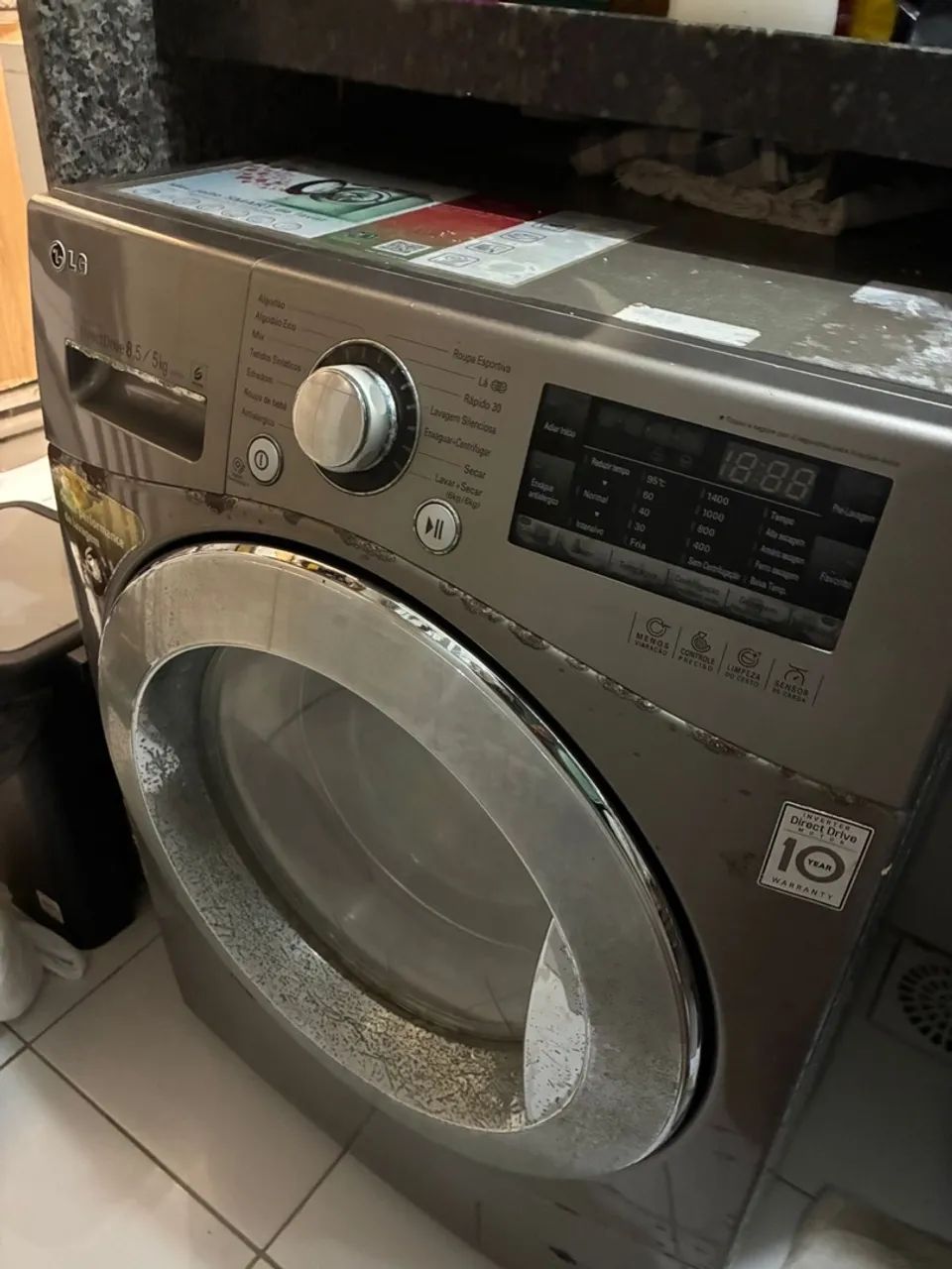 máquina de lavar lg lava e seca  - Foto 3