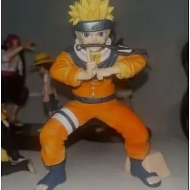 ?Naruto Uzumaki Action Figure PVC Premium 18cm | Pose Clássica para Colecionadores! - Foto 4
