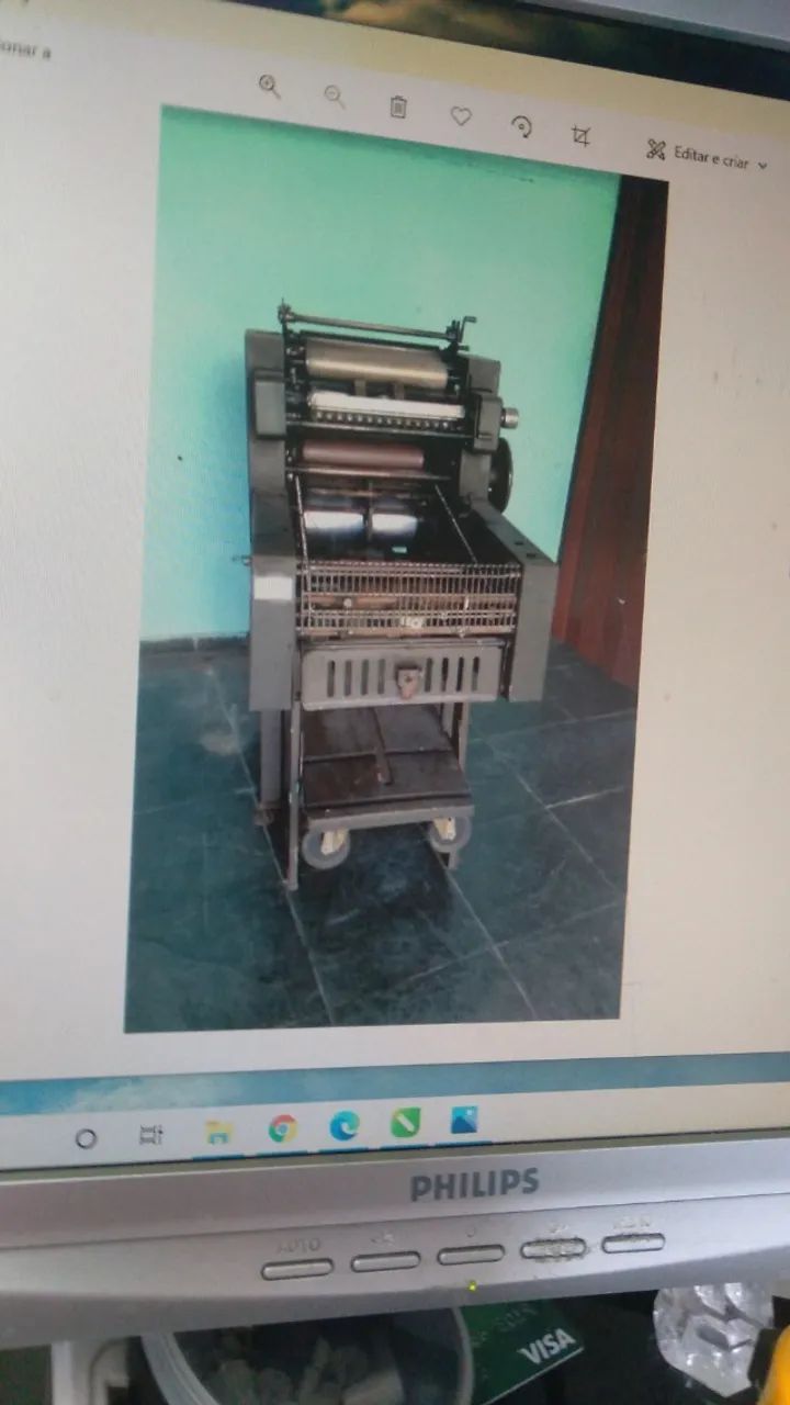 Maquina Grafica Offiset Abidik Modelo: 1098 - Foto 3
