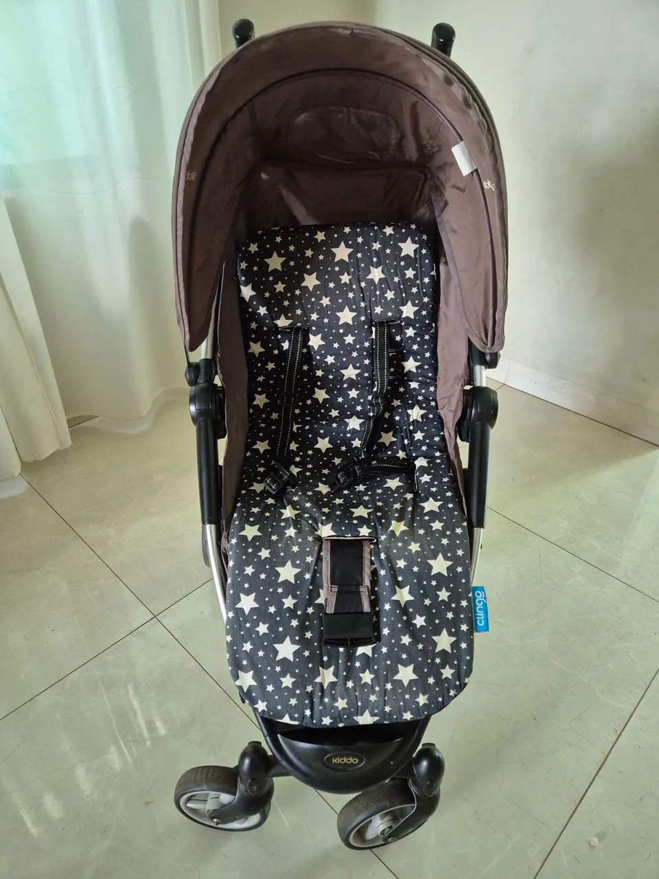 Carrinho Travel System + Bebê Conforto Kiddo Helios  - Foto 3