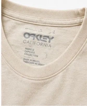 CAMISETA OAKLEY MARK II CAPSULE BEGE