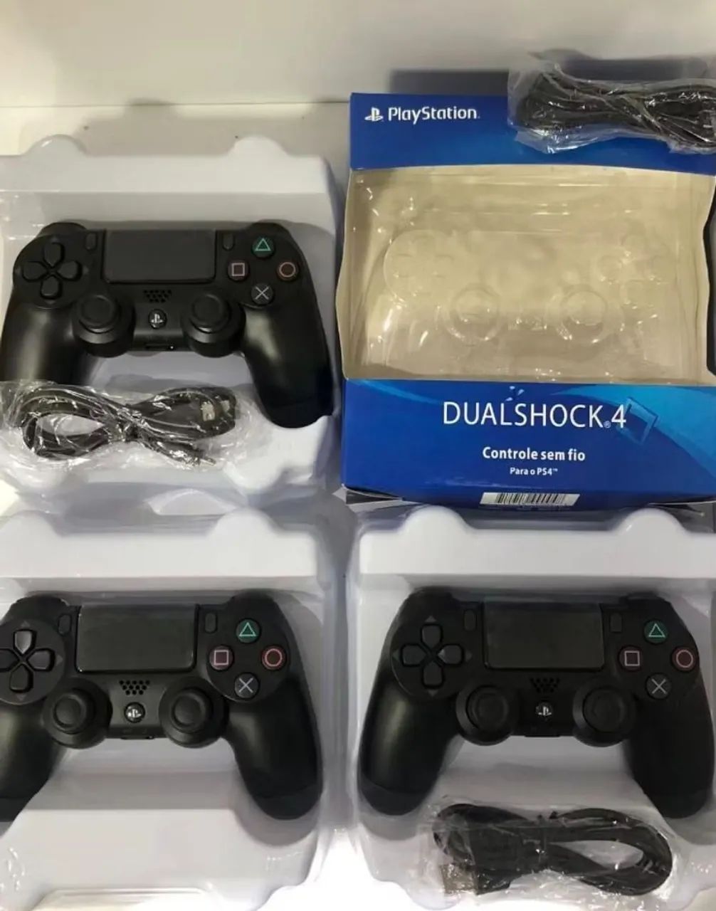 CONTROLE VIDEO GAME PLAY STATION 4 / PS4  - Foto 4