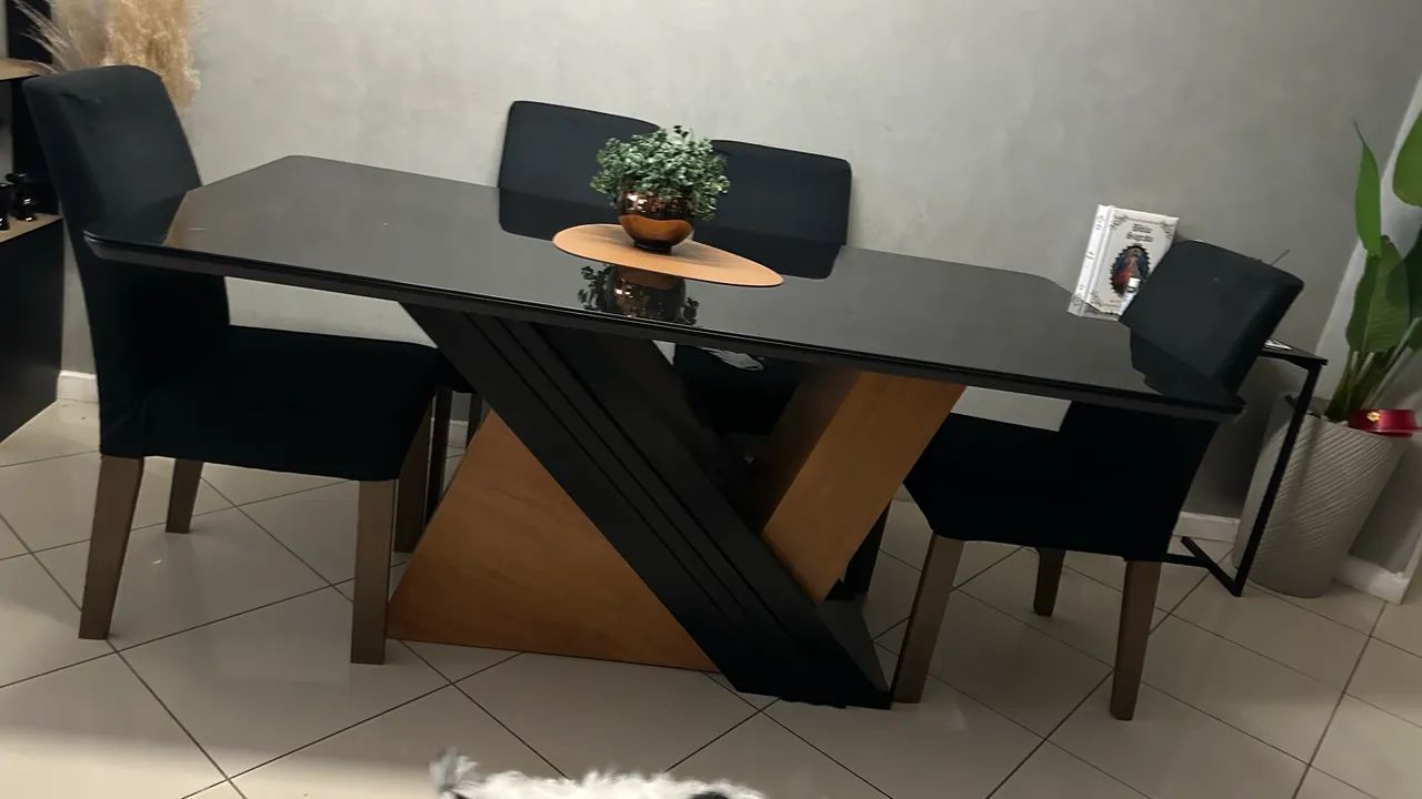 Vende se mesa de jantar 6 lugares  - Foto 2