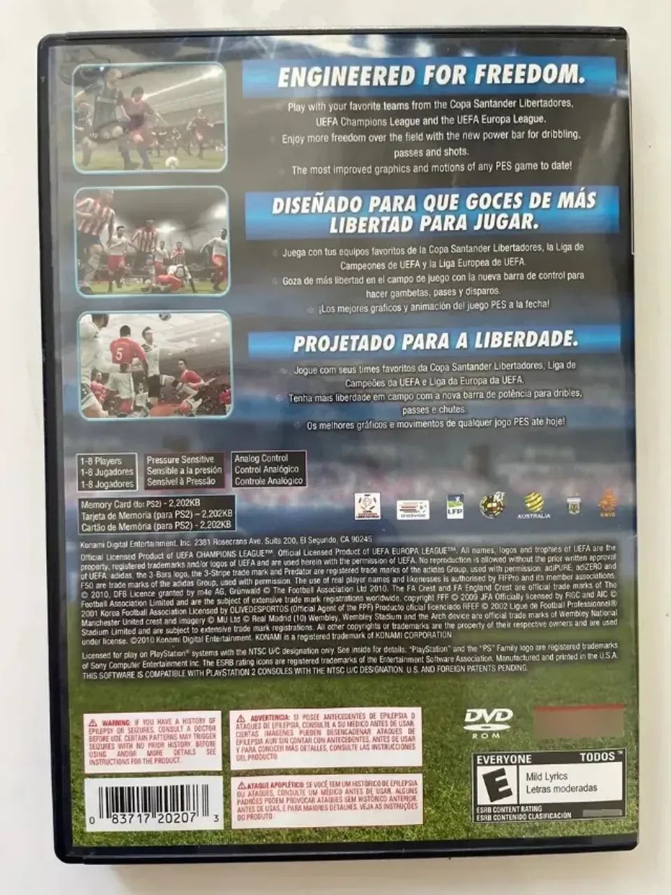 PES2011 Playstation 2 Original - Foto 3