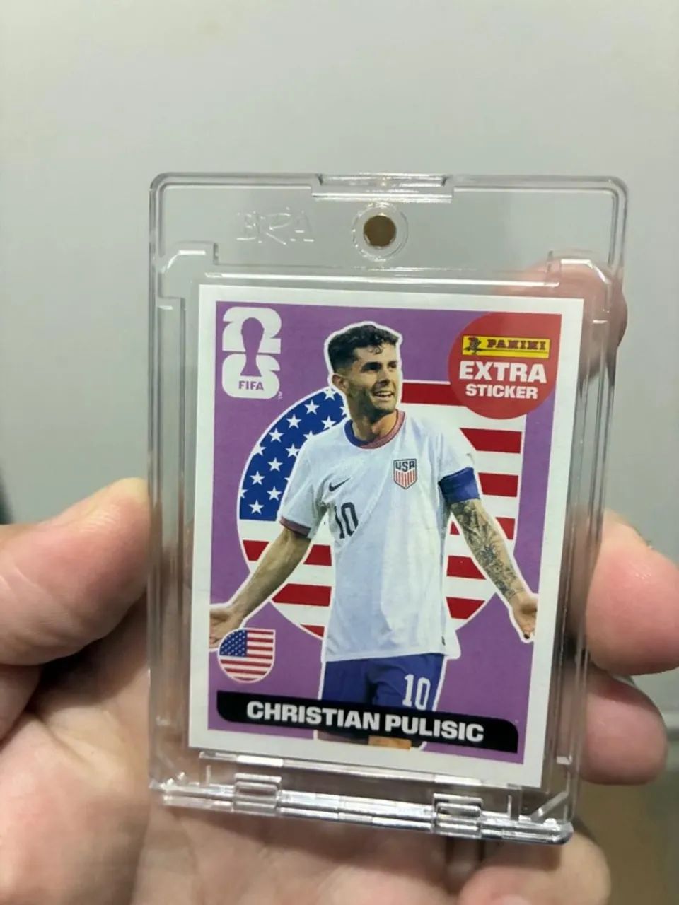 Figurinha Legend Extra Sticker Christian Pulisic Bordo