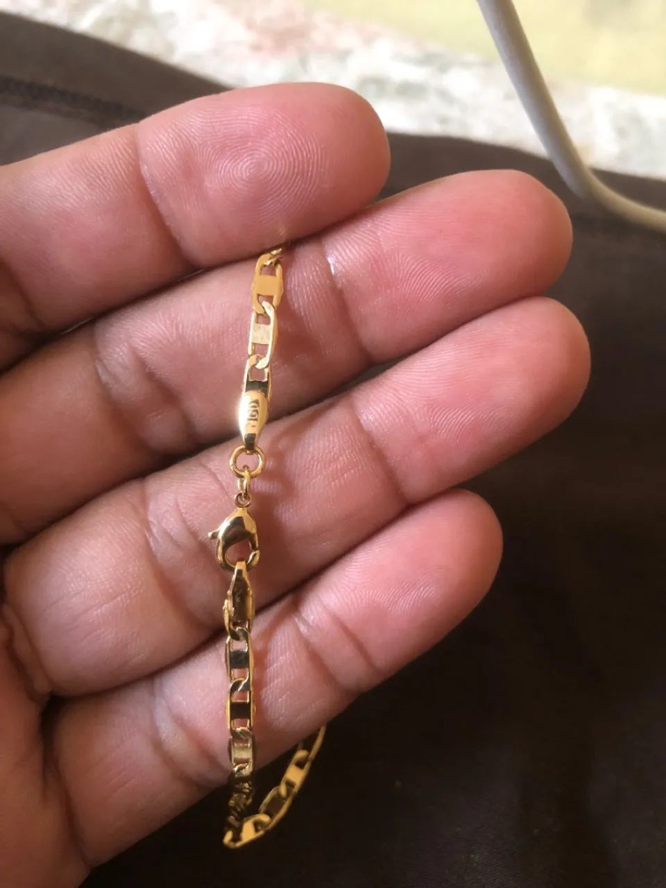 Pulseira masculina Magold  - Foto 5