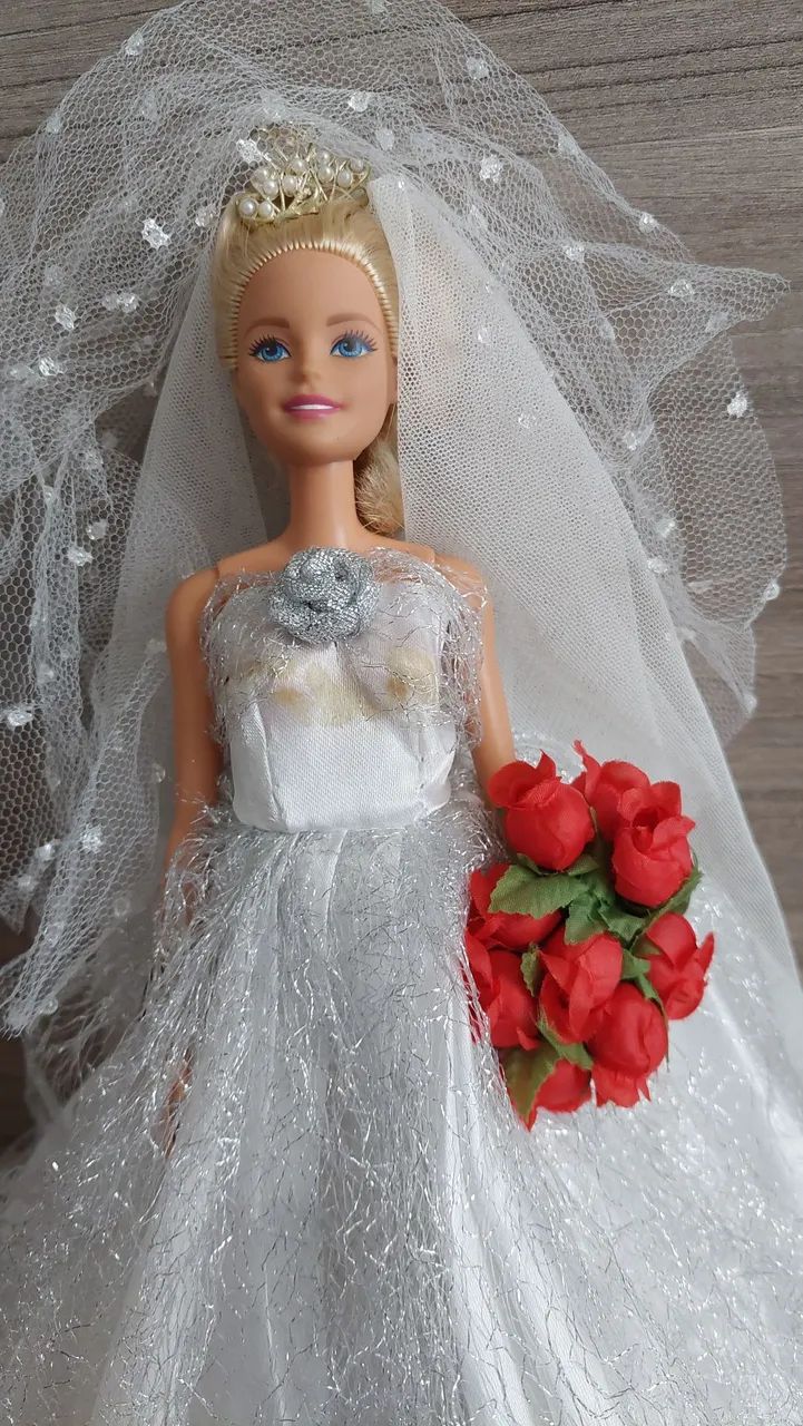 Barbie Mattel noiva - Foto 4