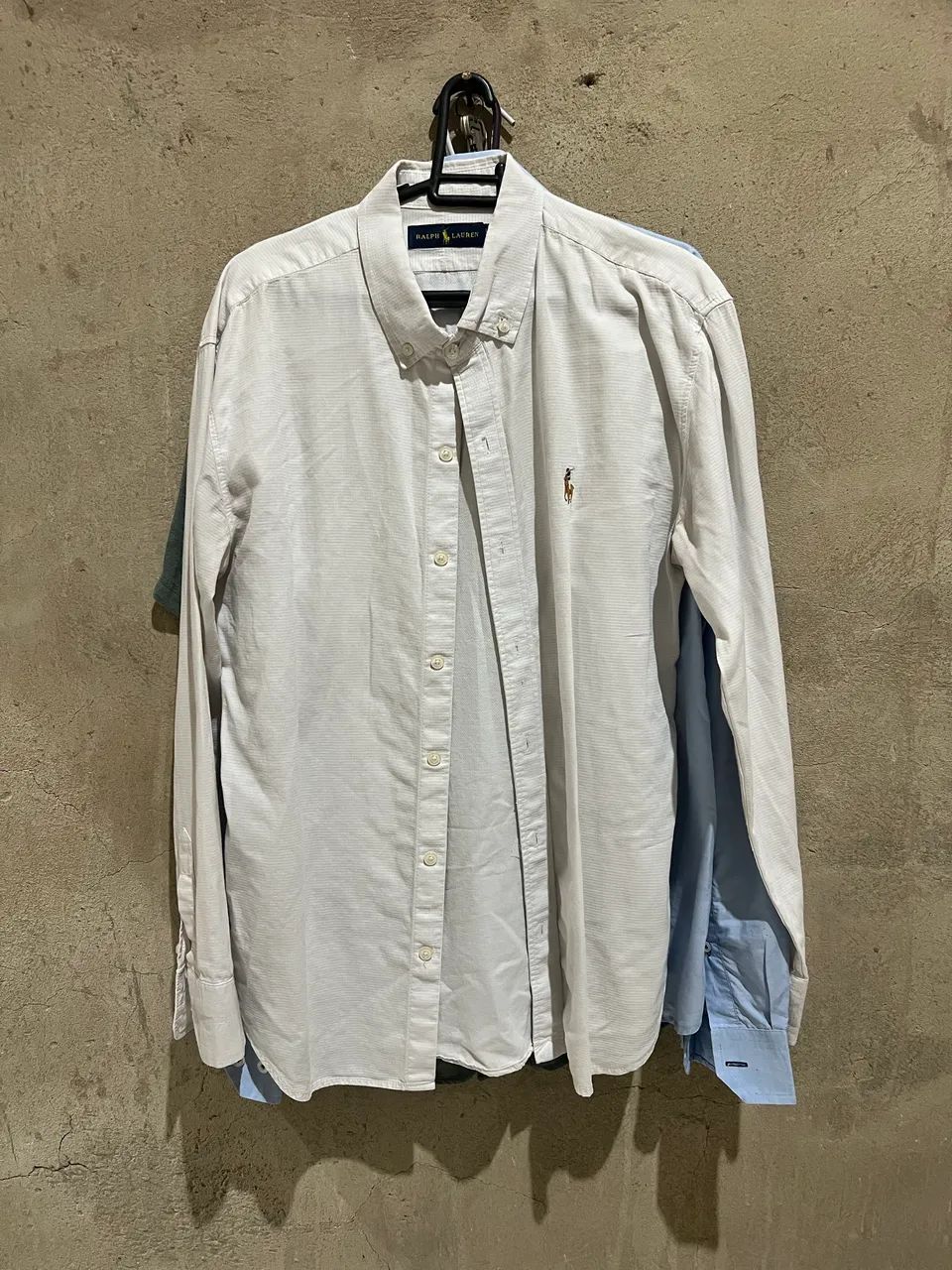 Blusa social manga longa 