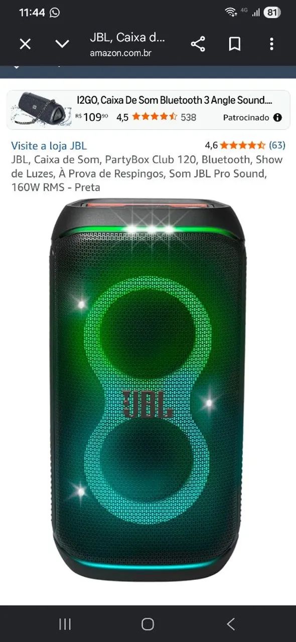 Jbl partybox120  - Foto 2