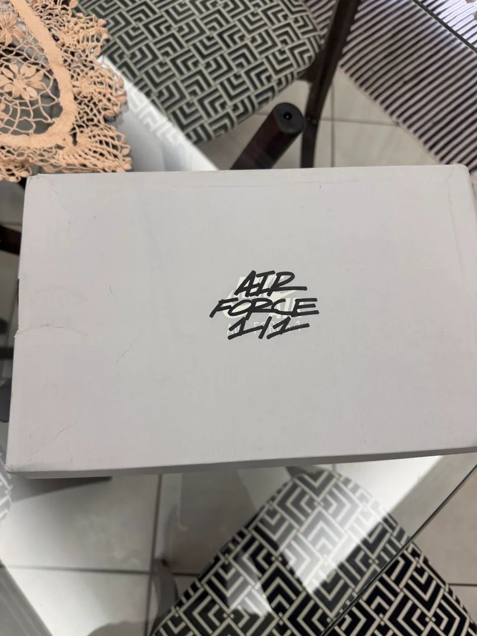 Nike Air Force 1/1 Cosmic Clay (velcro troca cor) TAM 39 - Foto 3