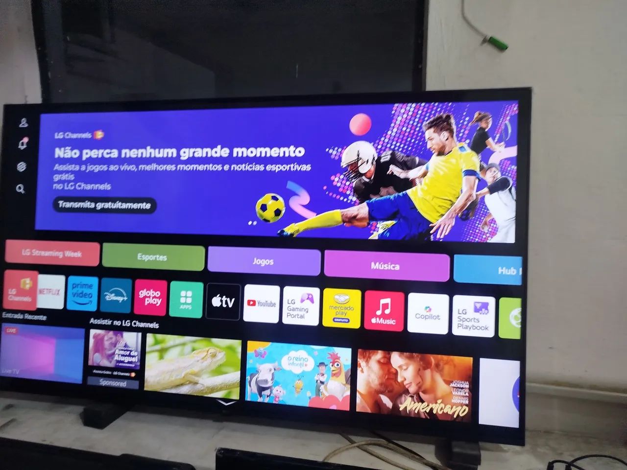 TV 55 polegadas smart LG 4K Nanocell 