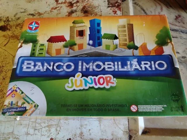Banco Imobiliário Junior - Jogo Completo Da Estrela (VENDIDO)