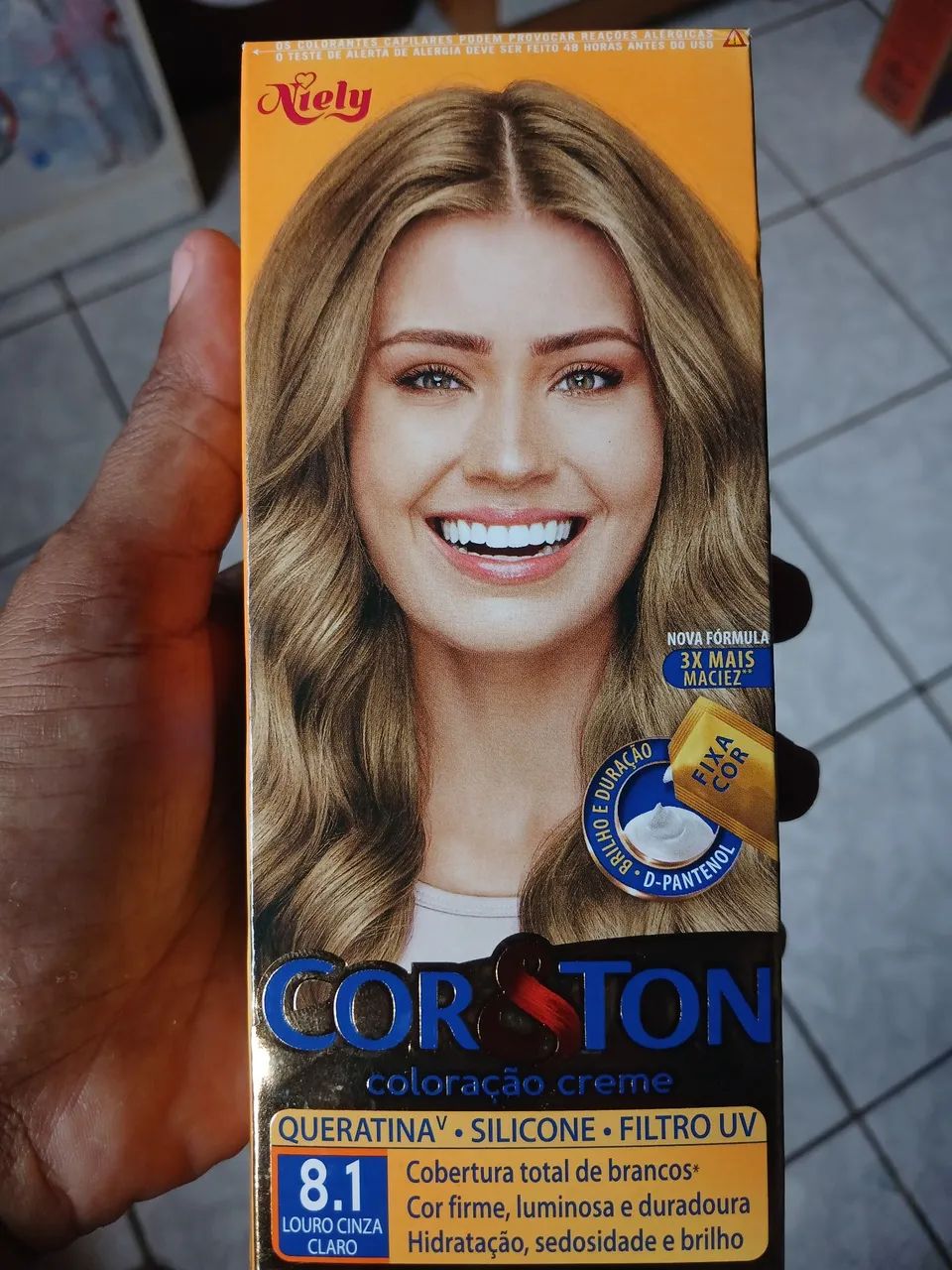 Tinta de cabelo cor&ston