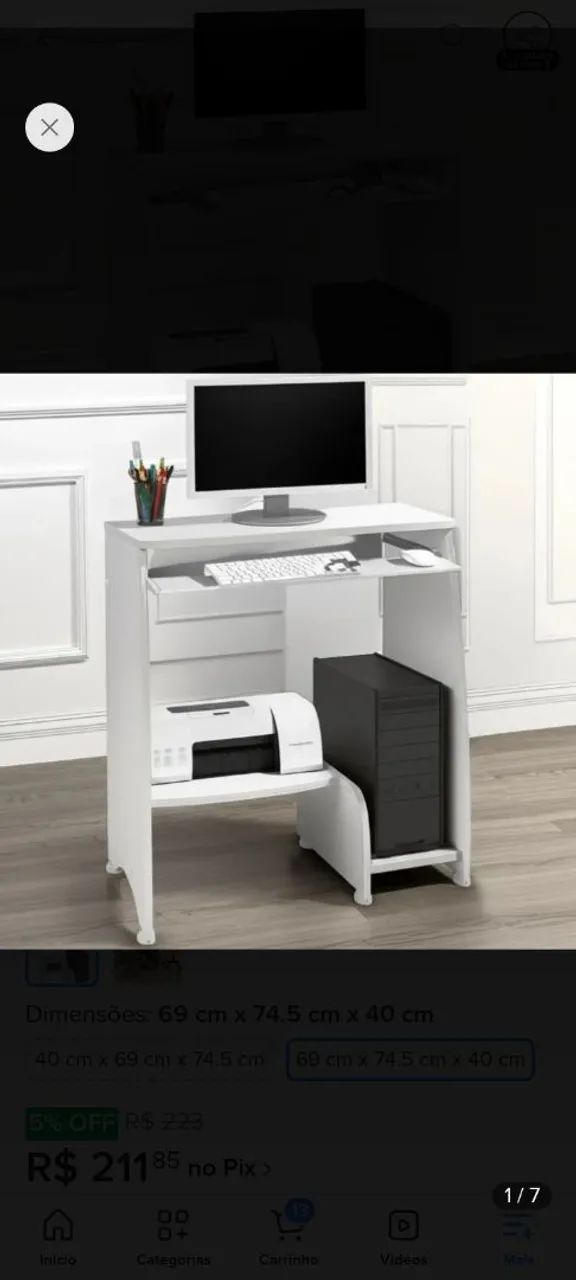 Mesa para computador  - Foto 2