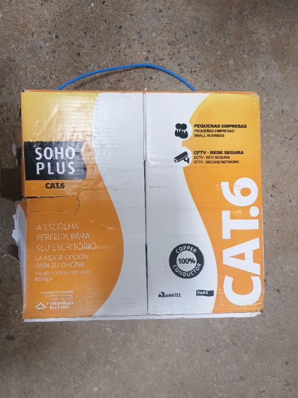 Cabo de rede cat 6 