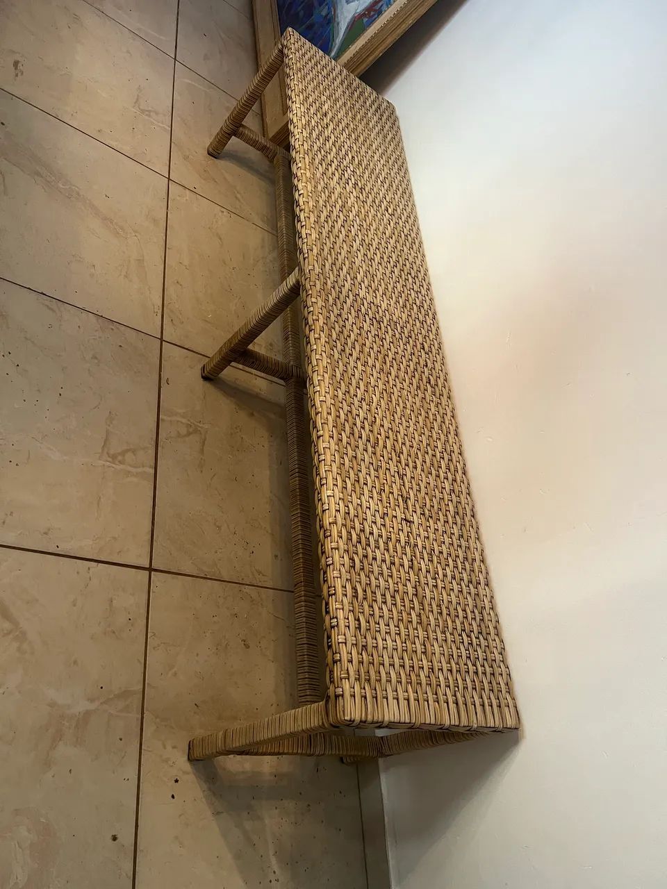 Banco grande rattan  - Foto 2