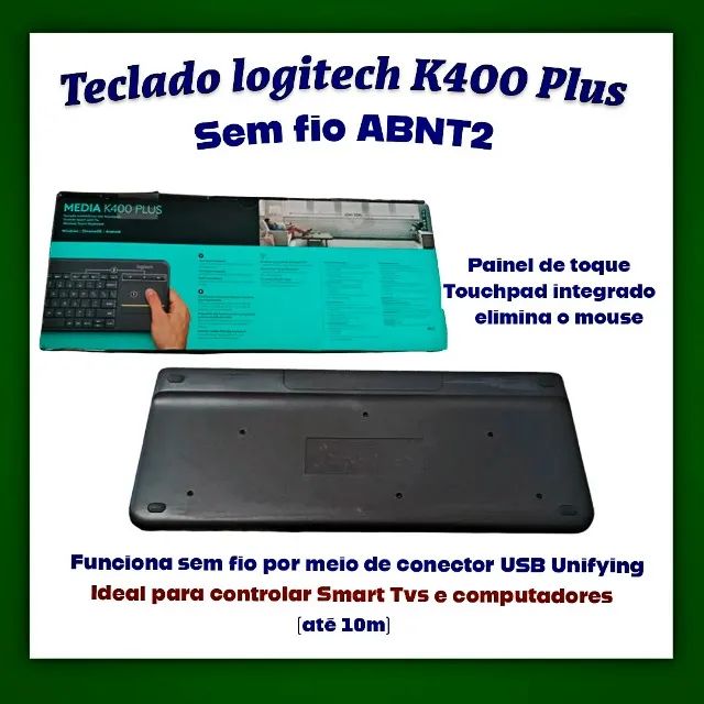 Teclado Logitech K400 Plus - Foto 2