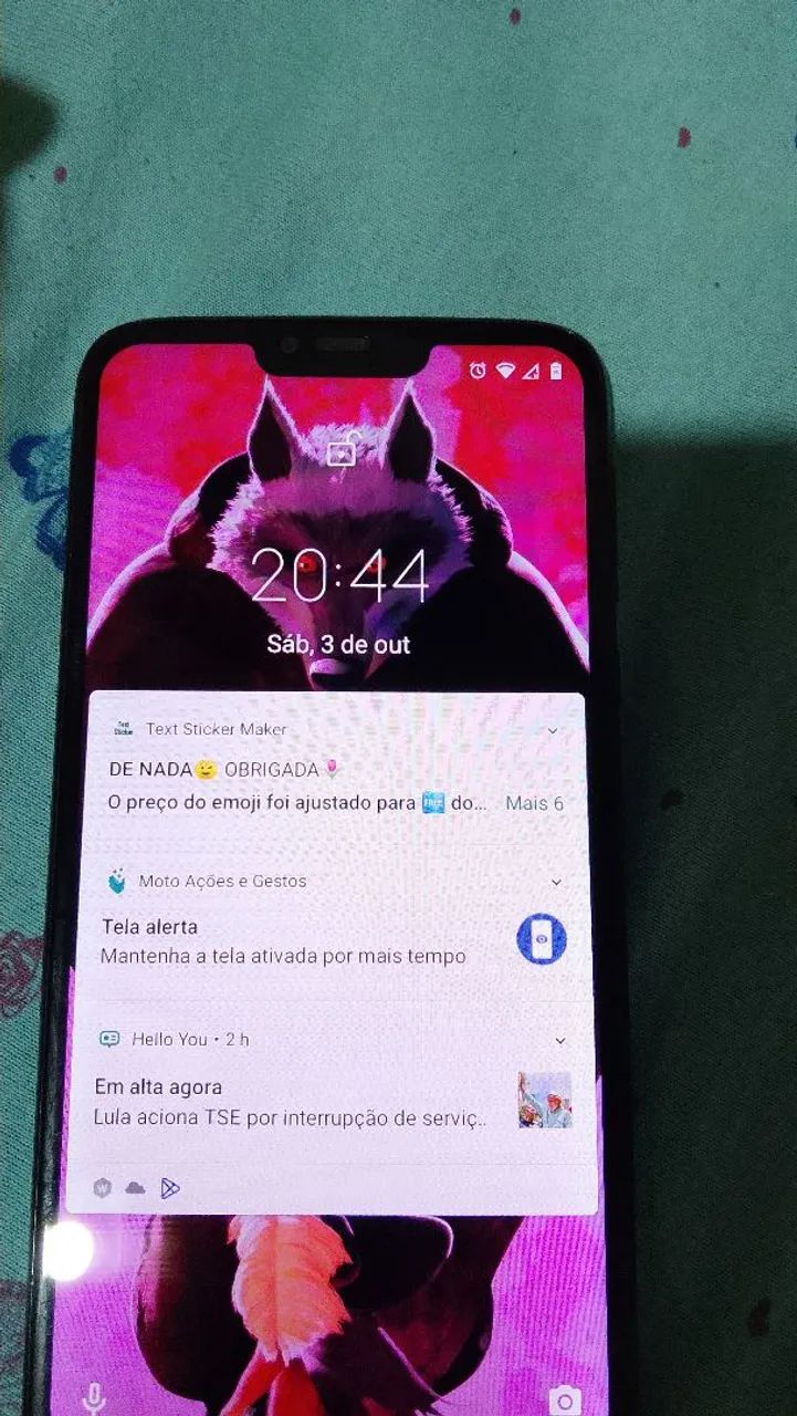 Vendo esse celular Motorola G7 Power 