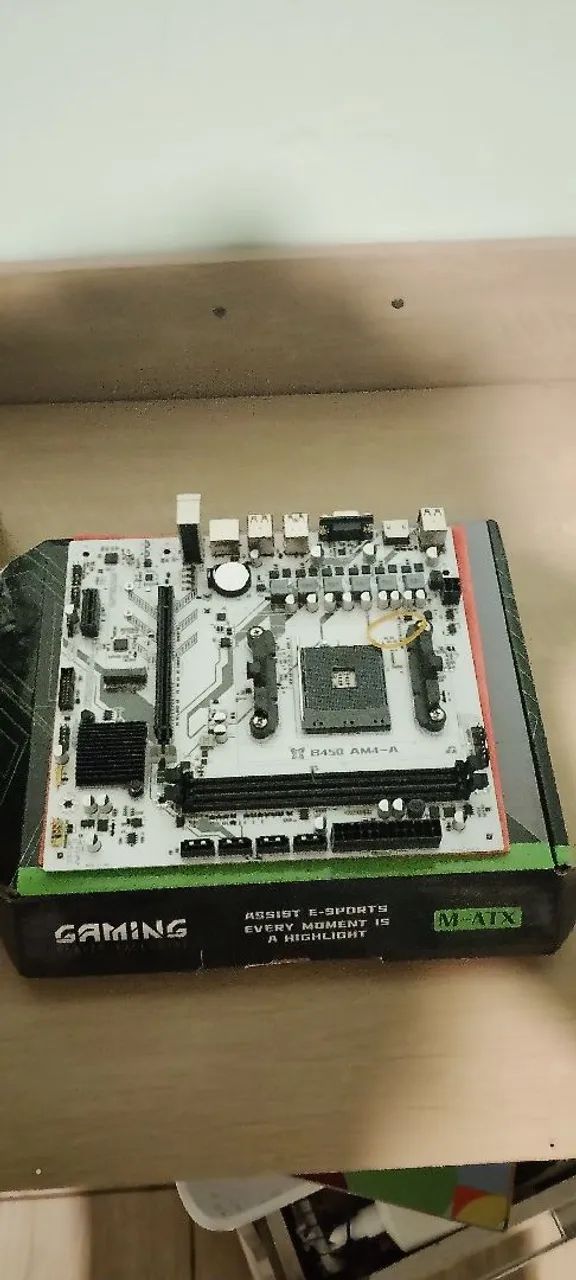 Placa mãe machinist b450