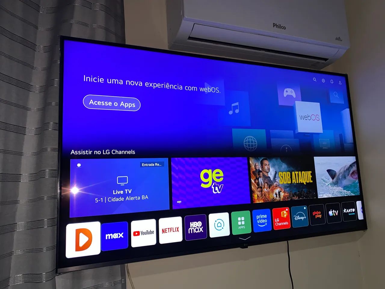 Tv LG Smart 55 Polegadas 4K Excelente! - Foto 6