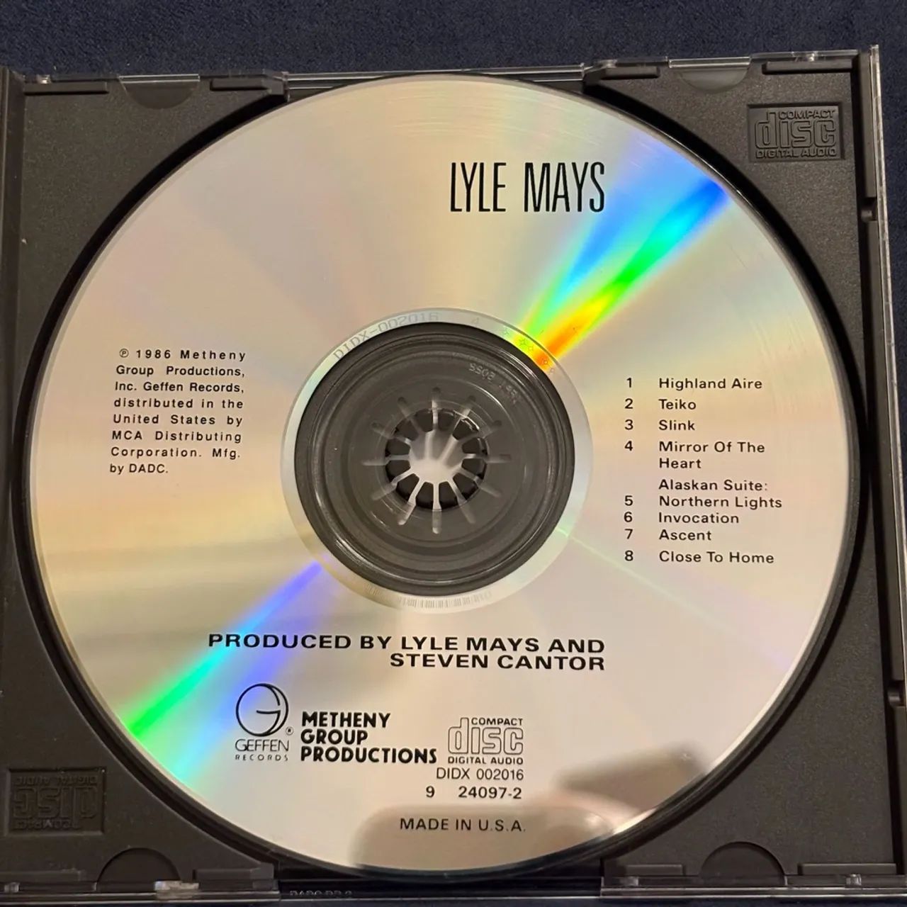 CD Lyle Mays - Foto 3