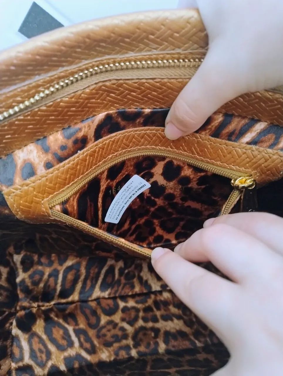 BOLSA ORIGINAL CARMEN STEFFENS NATURAL LEATHER - Bolsas, malas e