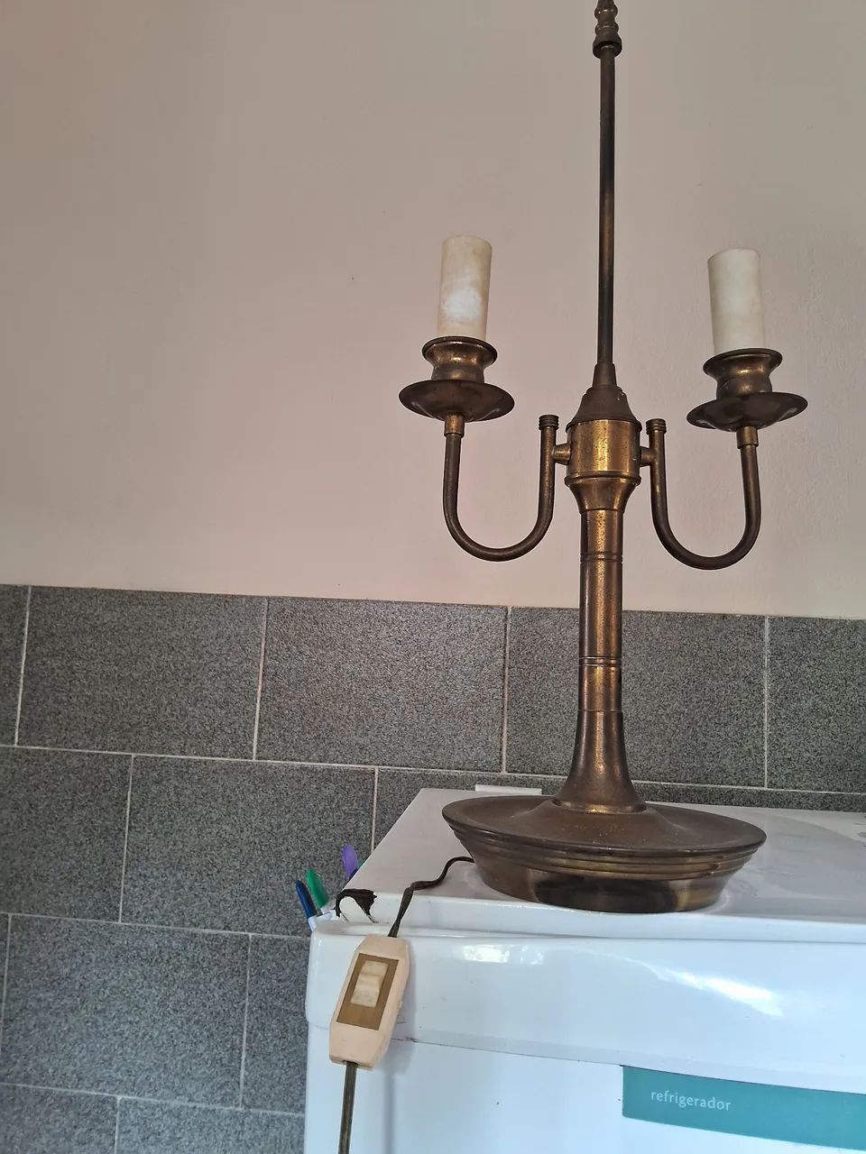 Candelabro antigo - Foto 2