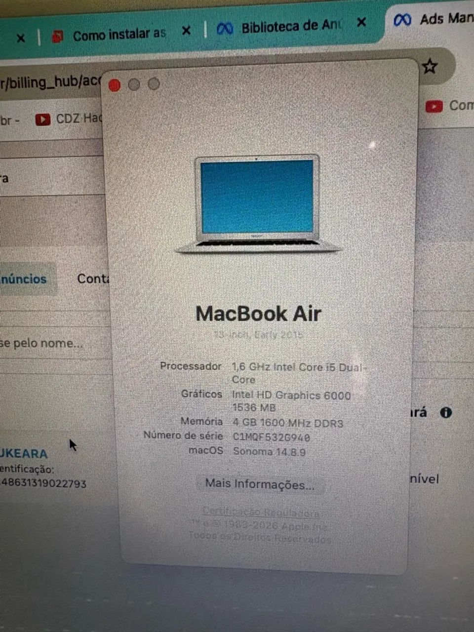 Macbook Air 2014 - Foto 5