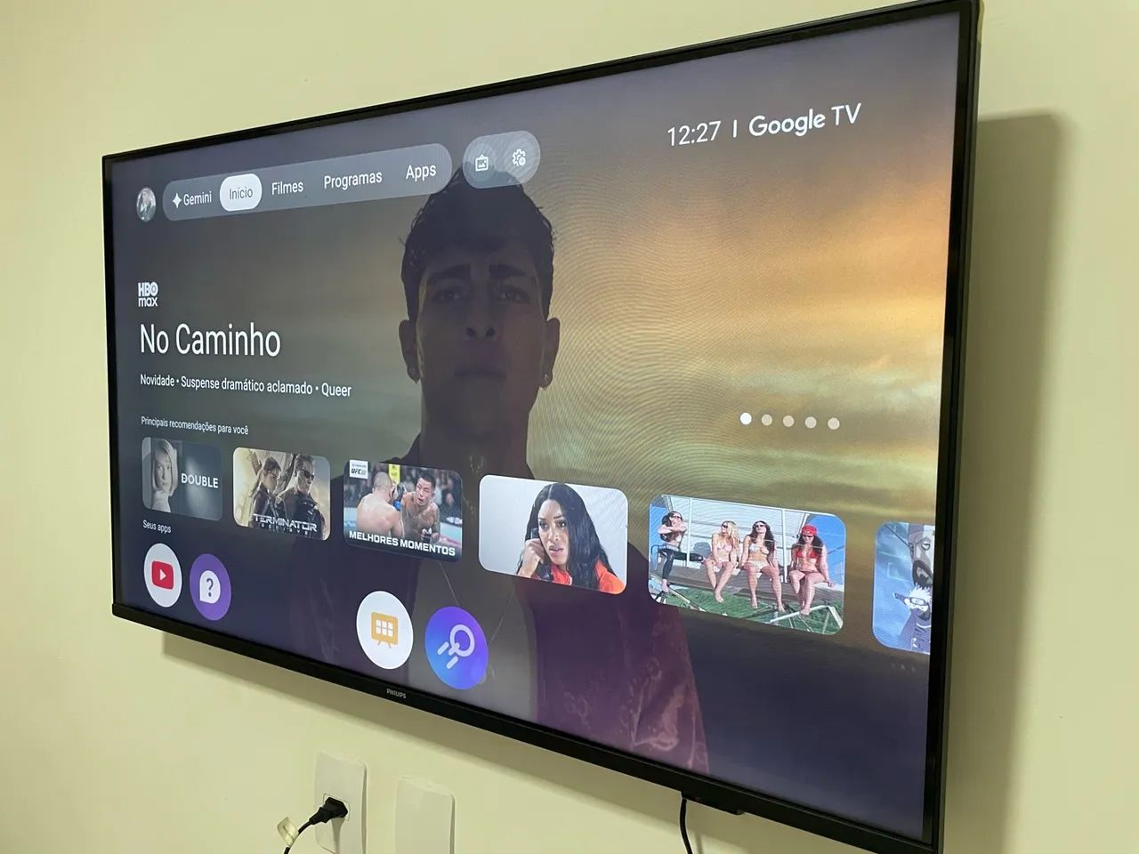 Vendo TV 43 Pol Philips Ambilight - Foto 2