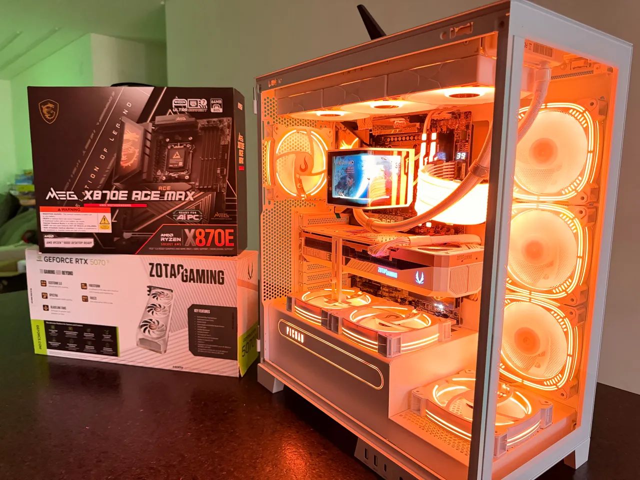 PC Gamer HIGH END - Alta performance AMD Ryzen 7 9800X3D RTX 5070 Ti