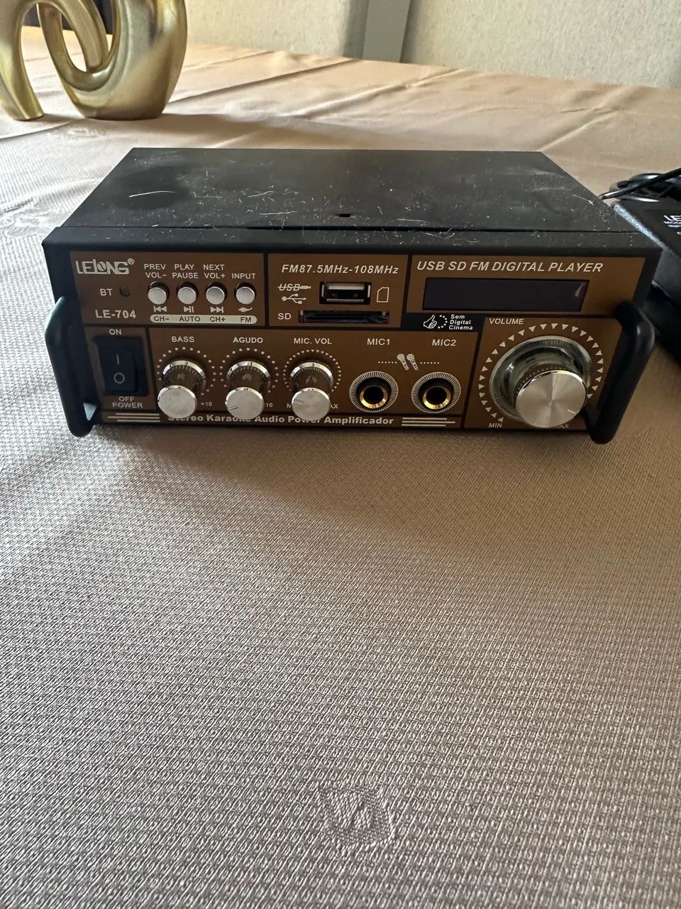 Mini Amplificador Lelong LE-704