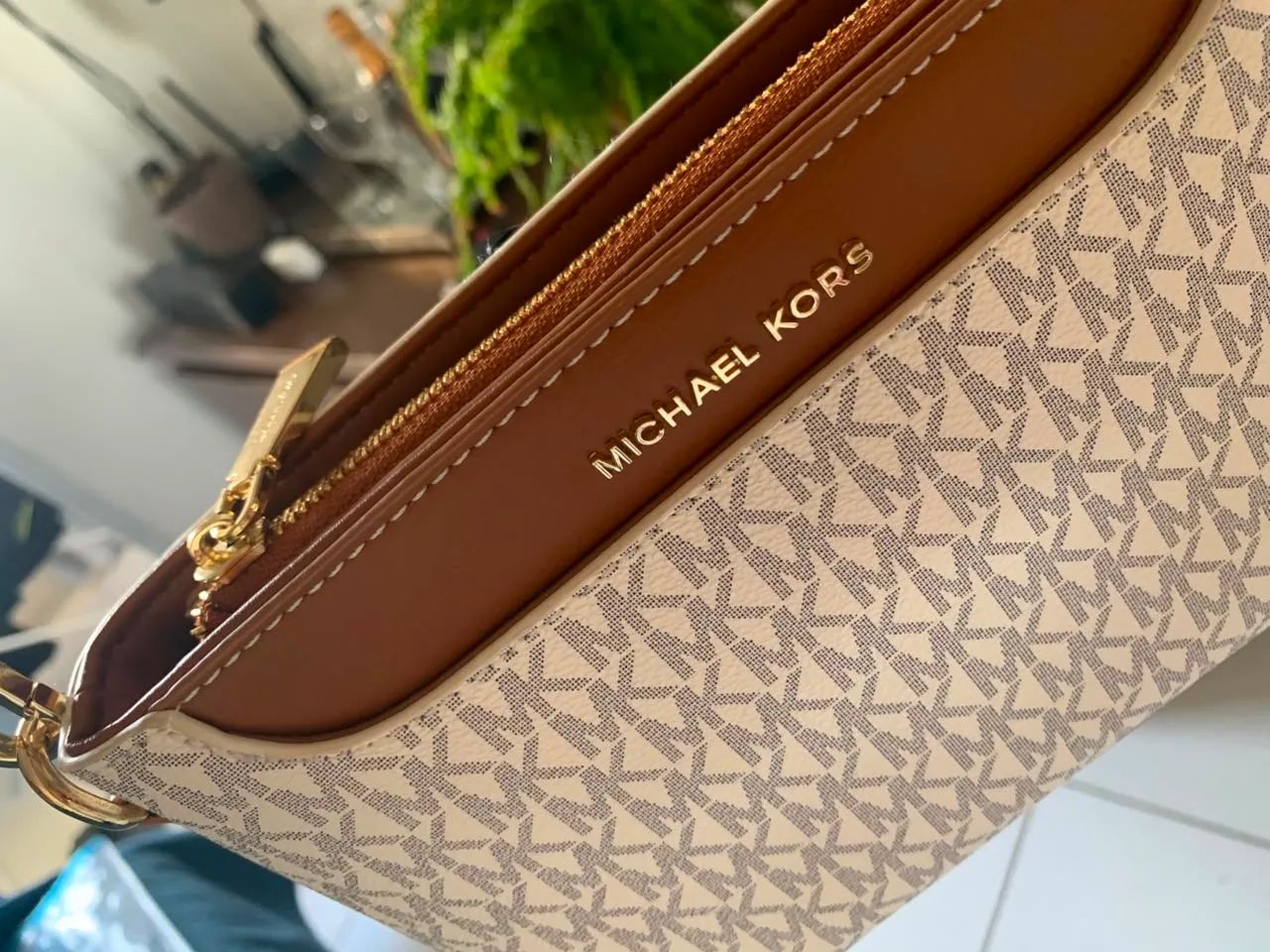 Bolsa de couro nova