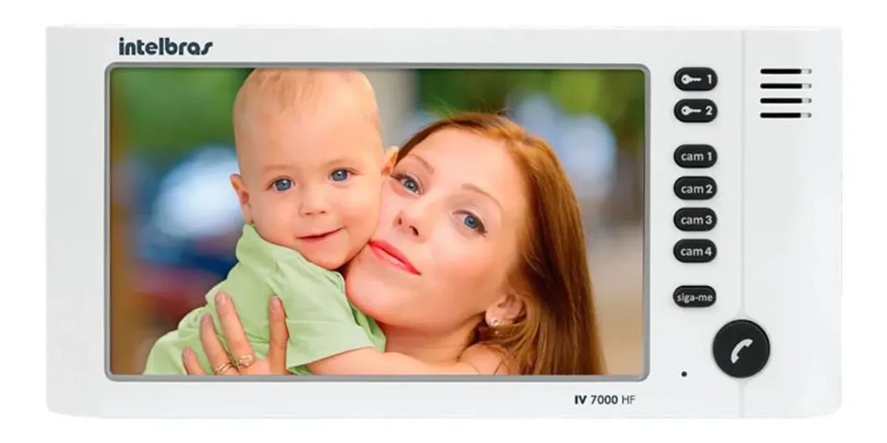 Kit vídeo poteiro IV 7000 , tela LCD de 7 polegadas de alta resolução 