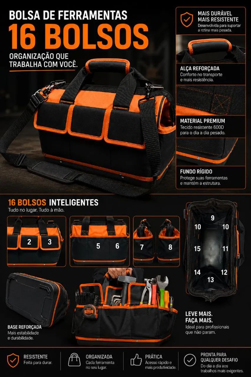 Bolsa de ferramentas 