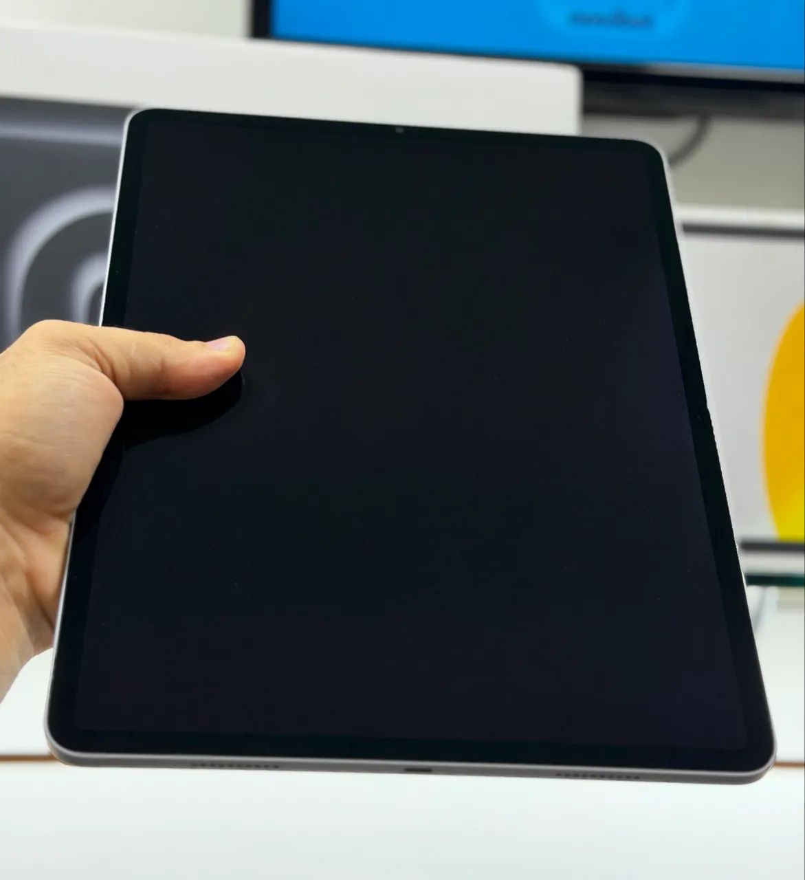 Ipad pro m2 12.9 polegadas 256gb saúde da bateria 91% LOJA FÍSICA ( 12.9" 6ª ger. 256 ) - Foto 3