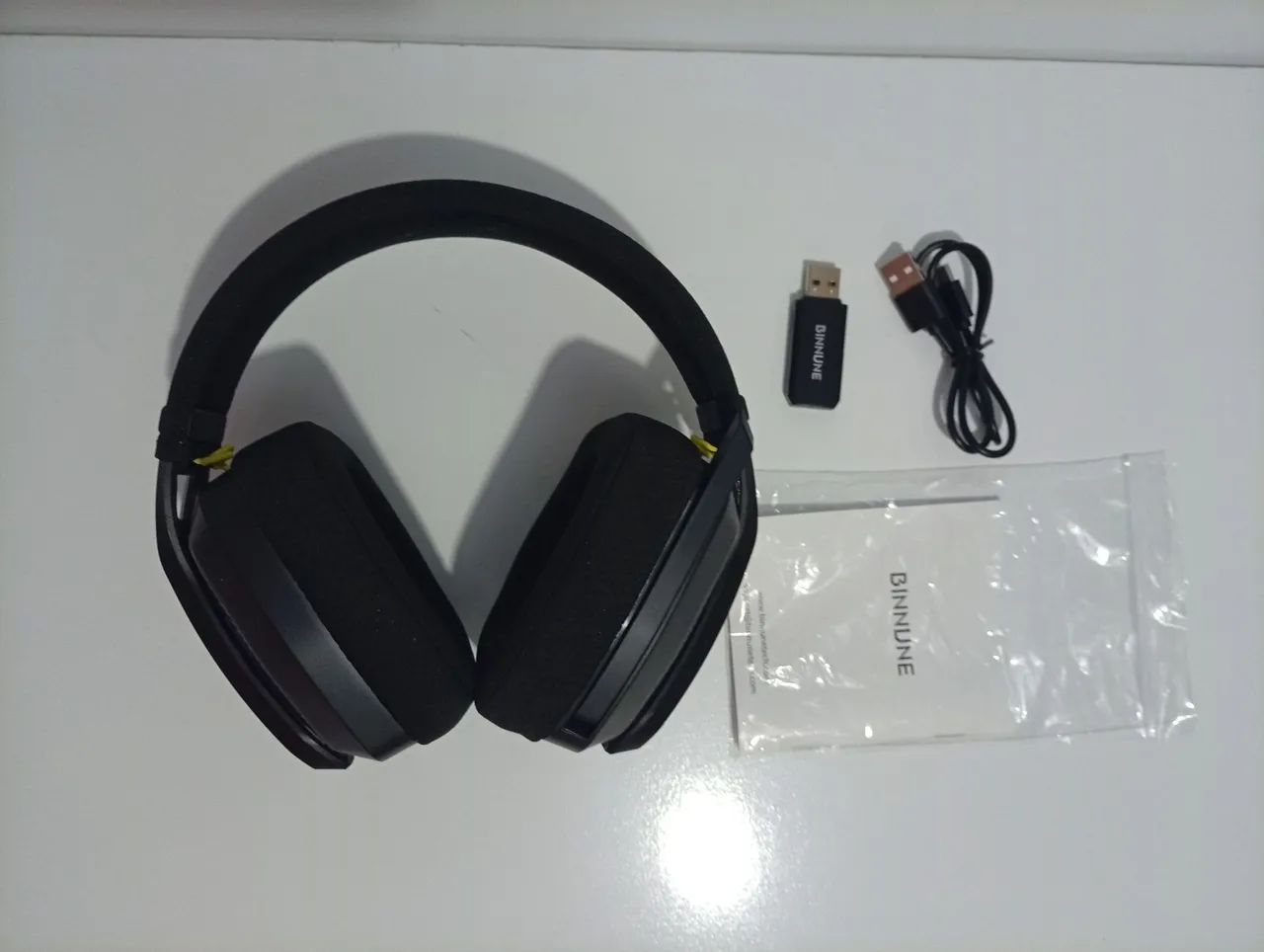 Headset Binnune bw06 / preto  - Foto 4