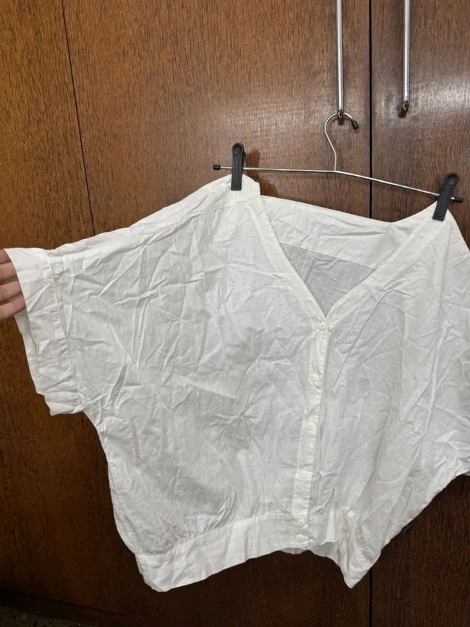 camiseta feminina branca g - Foto 2