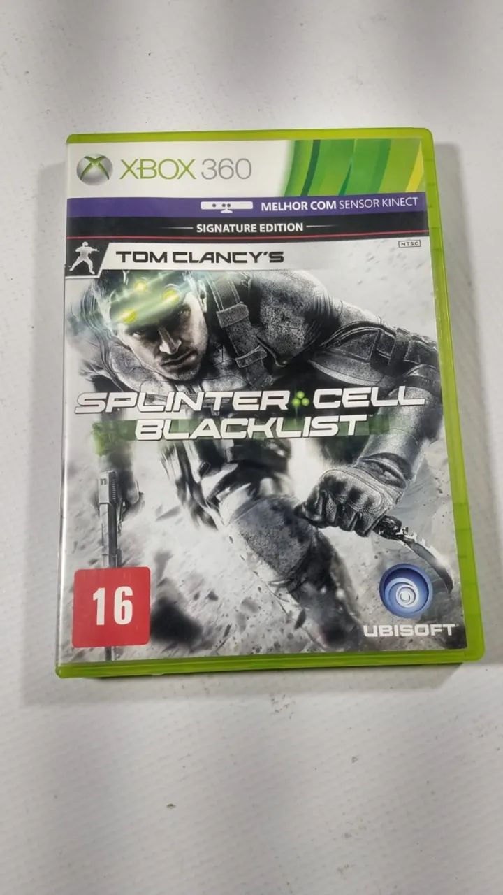Jogo Splinter Cell BlackList Original - Xbox 360