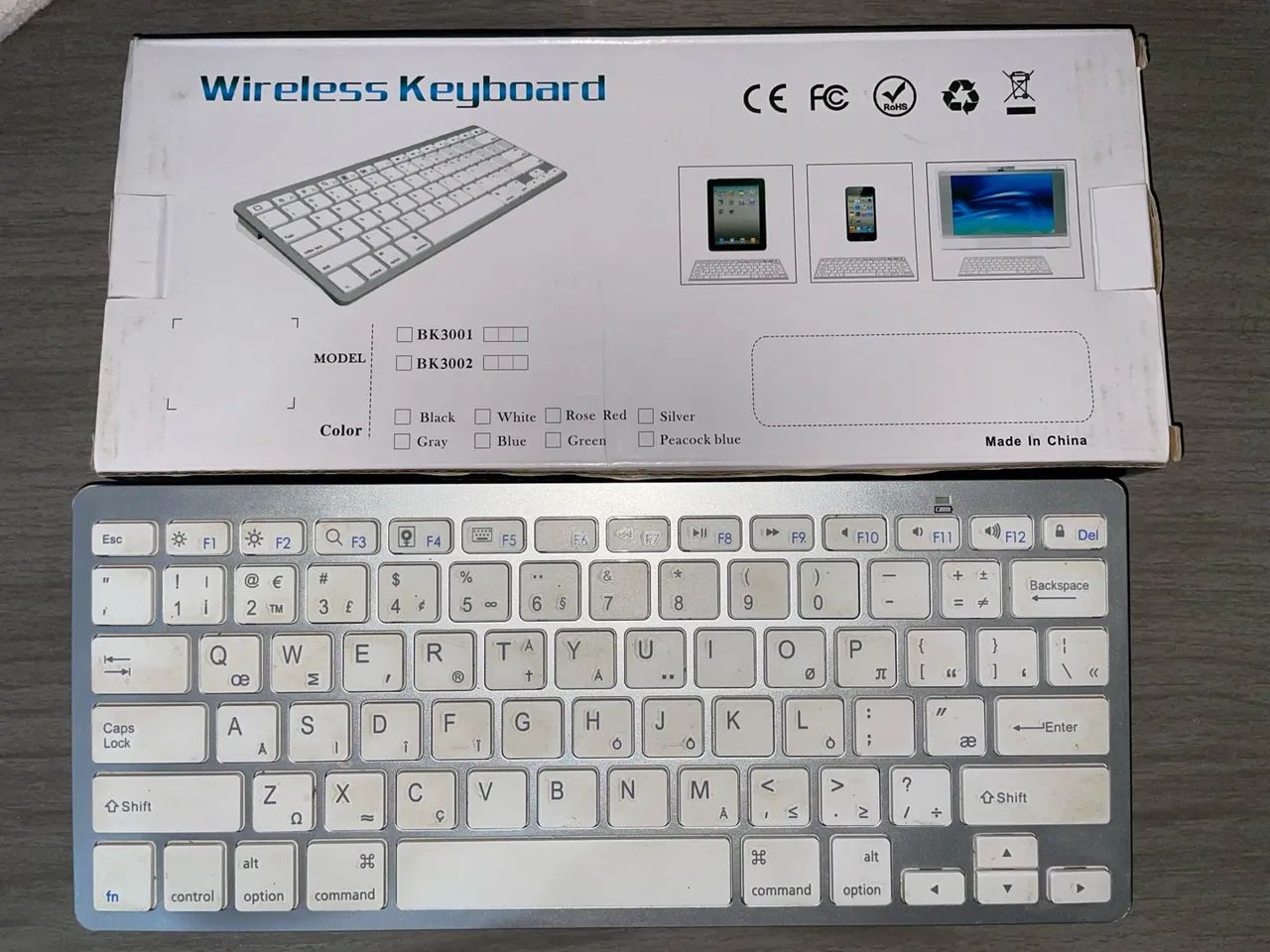 Teclado Wireless Keyboard  - Foto 4