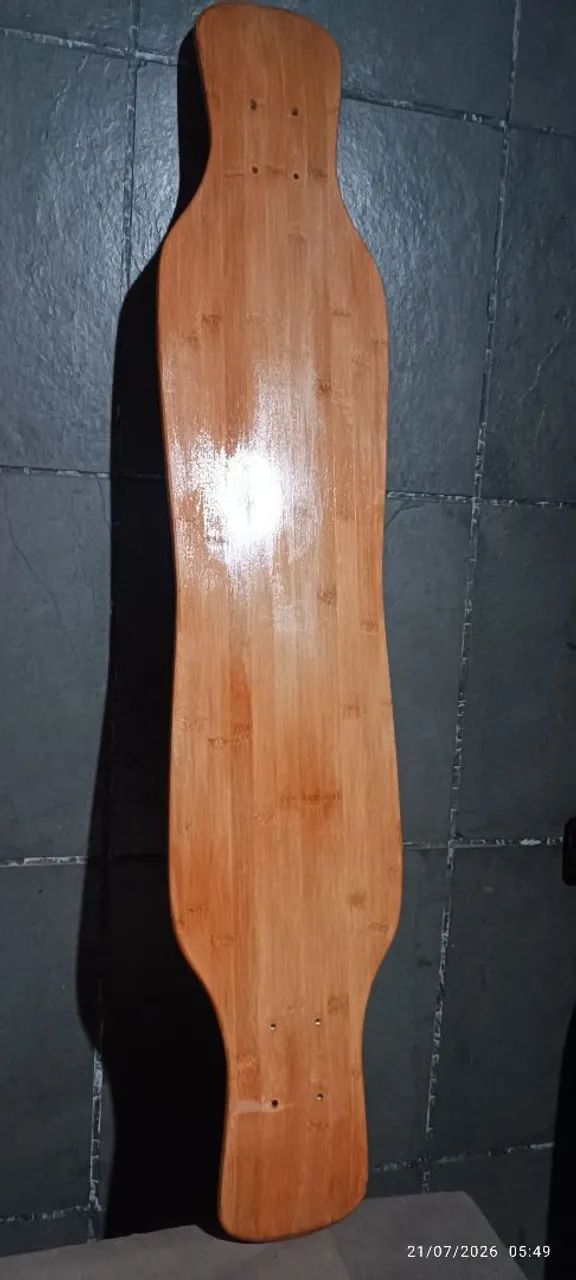 Shape de Dancing importado para Longboard - Bambú e Maple 46 polegadas  - Foto 3