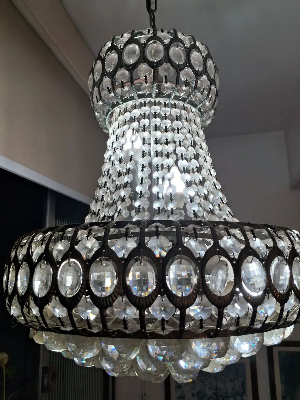 Lustre com bolas de cristal  - Foto 5