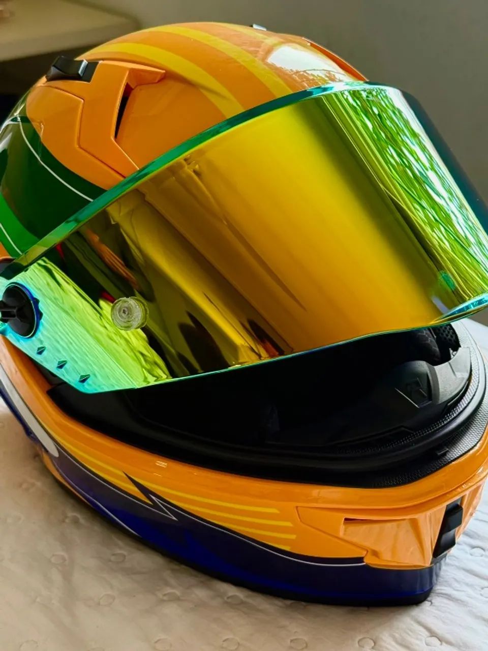 Capacete gp tech tamanho-58 - Foto 5
